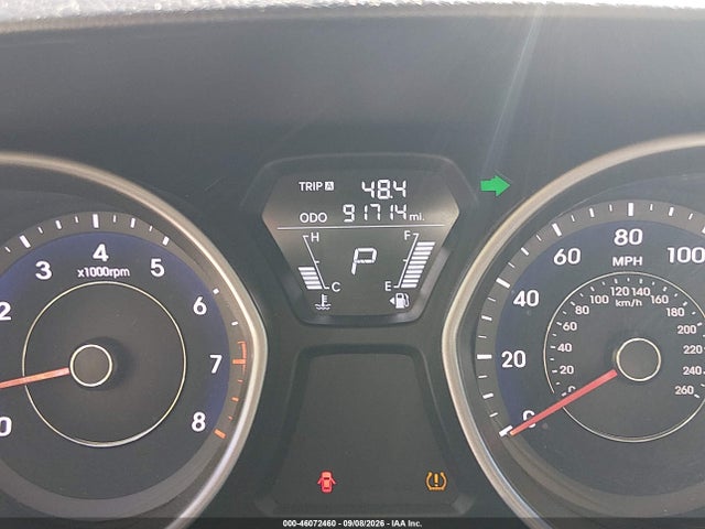 46072460 :رقم المزاد ، 5NPDH4AE6DH421631 vin ، 2013 Hyundai Elantra Gls مزاد بيع