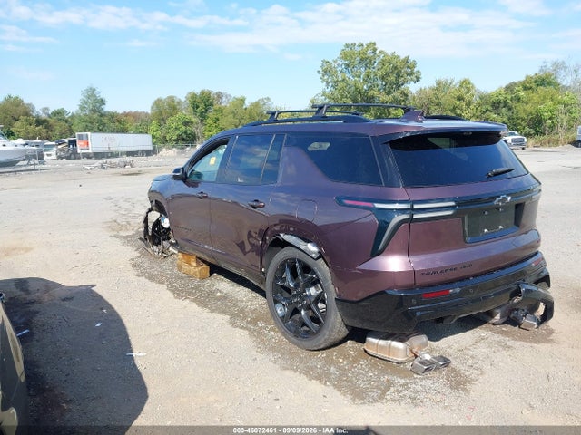 Aukcja sprzedaży 2025 Chevrolet Traverse Awd Rs, vin: 1GNEVLRS4SJ271838, numer aukcji: 46072461