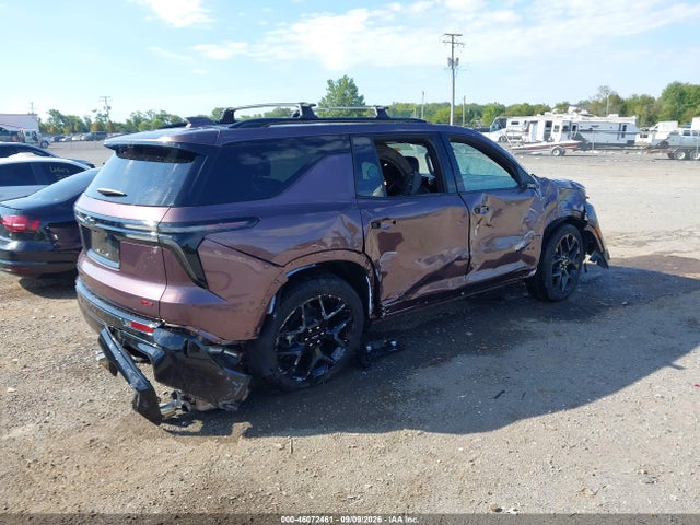 Aukcja sprzedaży 2025 Chevrolet Traverse Awd Rs, vin: 1GNEVLRS4SJ271838, numer aukcji: 46072461