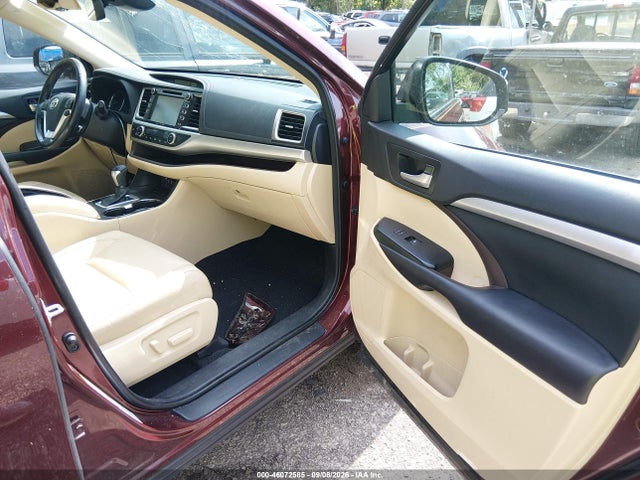 Aukcja sprzedaży 2017 Toyota Highlander Xle, vin: 5TDJZRFH5HS462266, numer aukcji: 46072585