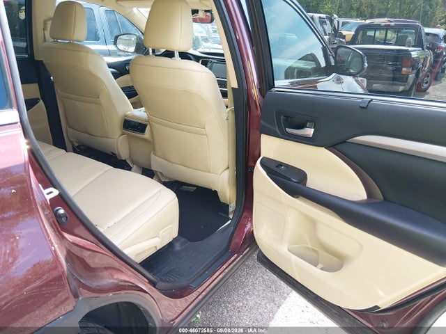 Aukcja sprzedaży 2017 Toyota Highlander Xle, vin: 5TDJZRFH5HS462266, numer aukcji: 46072585