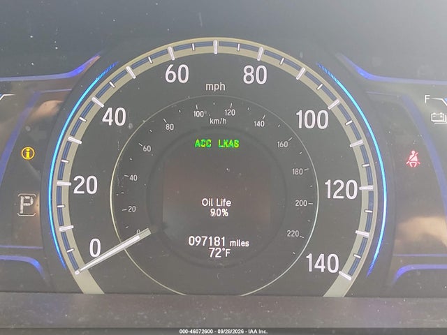 Продаж на аукціоні авто 2017 Honda Accord Hybrid Ex-l, vin: JHMCR6F50HC027913, номер лоту: 46072600