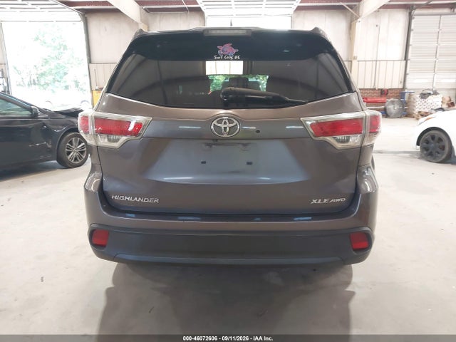 Продаж на аукціоні авто 2016 Toyota Highlander Xle V6, vin: 5TDJKRFHXGS302385, номер лоту: 46072606