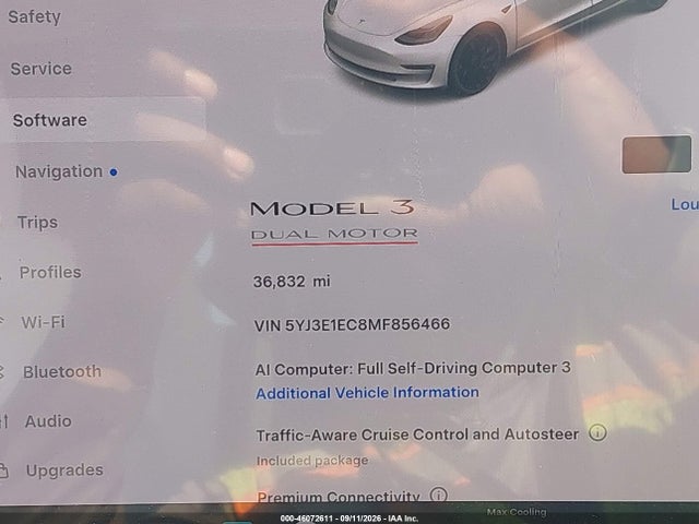 Tesla Model 3 Performance Dual Motor All-wheel Drive 2021 5YJ3E1EC8MF856466 Image 7
