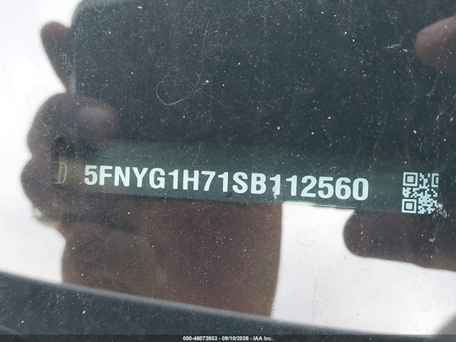 Aukcja sprzedaży 2025 Honda Pilot Touring, vin: 5FNYG1H71SB112560, numer aukcji: 46072653