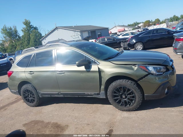 2018 Subaru Outback 2.5i Premium მანქანა იყიდება აუქციონზე, vin: 4S4BSACC4J3266731, აუქციონის ნომერი: 46072666