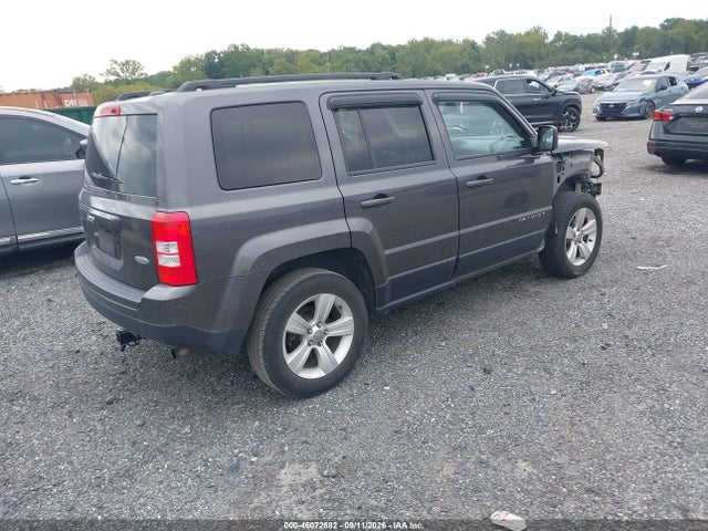 2016 Jeep Patriot Latitude მანქანა იყიდება აუქციონზე, vin: 1C4NJRFB9GD506865, აუქციონის ნომერი: 46072682