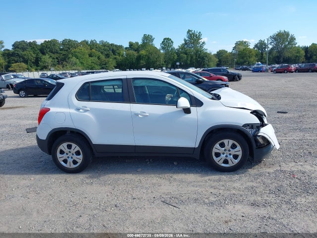 46072735 :رقم المزاد ، 3GNCJKSB4GL273077 vin ، 2016 Chevrolet Trax 1ls مزاد بيع