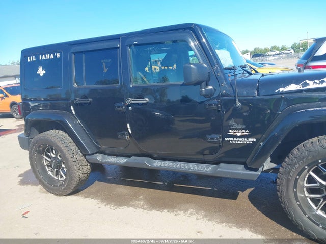 46072745 :رقم المزاد ، 1C4BJWEG5HL591869 vin ، 2017 Jeep Wrangler Unlimited Sahara 4x4 مزاد بيع