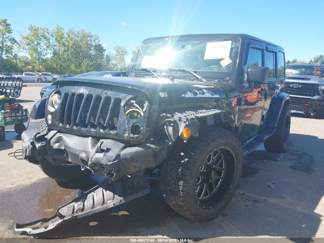 46072745 :رقم المزاد ، 1C4BJWEG5HL591869 vin ، 2017 Jeep Wrangler Unlimited Sahara 4x4 مزاد بيع