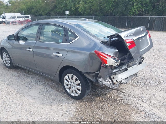 2017 Nissan Sentra Sv მანქანა იყიდება აუქციონზე, vin: 3N1AB7AP1HY382644, აუქციონის ნომერი: 46072748