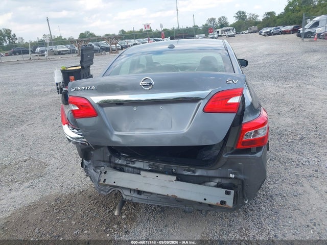 2017 Nissan Sentra Sv მანქანა იყიდება აუქციონზე, vin: 3N1AB7AP1HY382644, აუქციონის ნომერი: 46072748