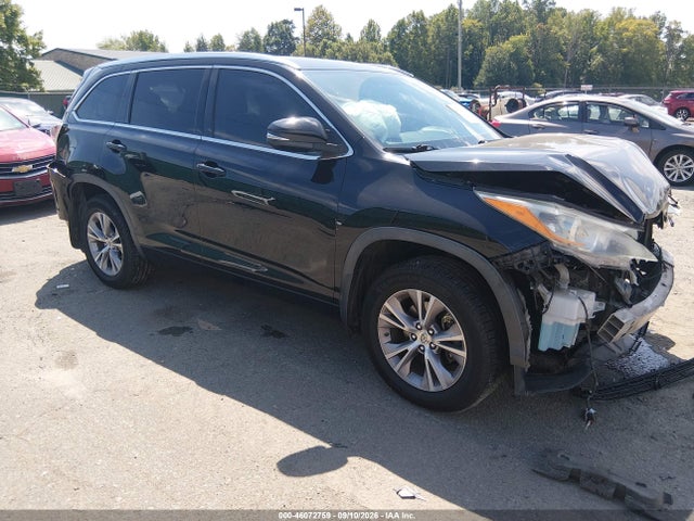 Auction sale of the 2015 Toyota Highlander Xle V6, vin: 5TDJKRFH6FS170854, lot number: 46072759