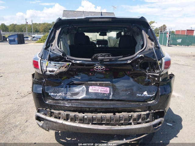Aukcja sprzedaży 2015 Toyota Highlander Xle V6, vin: 5TDJKRFH6FS170854, numer aukcji: 46072759