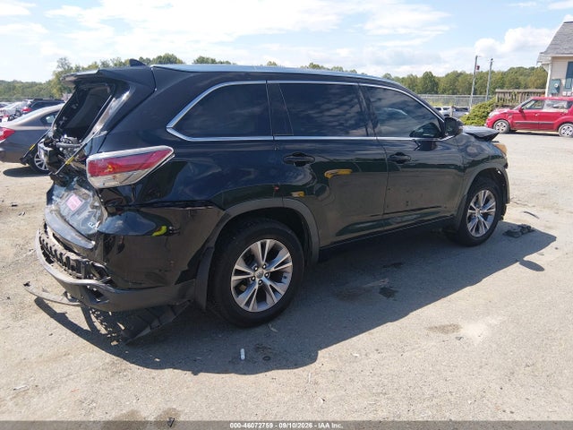 Aukcja sprzedaży 2015 Toyota Highlander Xle V6, vin: 5TDJKRFH6FS170854, numer aukcji: 46072759