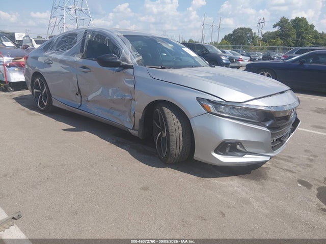 Продажа на аукционе авто 2021 Honda Accord Sport 2.0t, vin: 1HGCV2F30MA009102, номер лота: 46072760