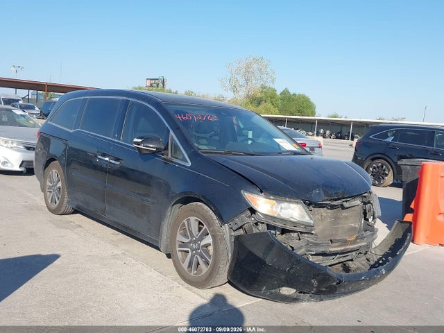 2015 Honda Odyssey Touring/touring Elite მანქანა იყიდება აუქციონზე, vin: 5FNRL5H95FB008605, აუქციონის ნომერი: 46072783