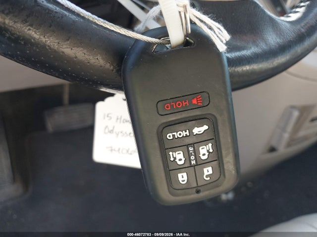 2015 Honda Odyssey Touring/touring Elite მანქანა იყიდება აუქციონზე, vin: 5FNRL5H95FB008605, აუქციონის ნომერი: 46072783