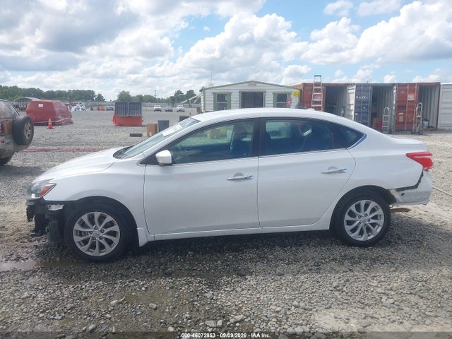 2019 Nissan Sentra Sv მანქანა იყიდება აუქციონზე, vin: 3N1AB7APXKY383783, აუქციონის ნომერი: 46072853