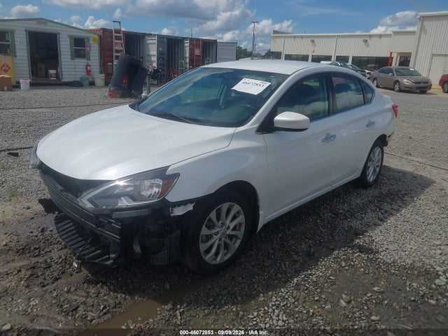 2019 Nissan Sentra Sv მანქანა იყიდება აუქციონზე, vin: 3N1AB7APXKY383783, აუქციონის ნომერი: 46072853