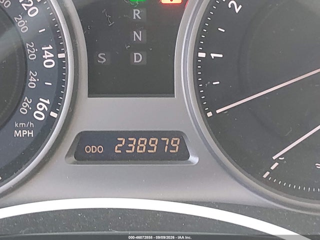 Продаж на аукціоні авто 2009 Lexus Is 250, vin: JTHBK262995094465, номер лоту: 46072858