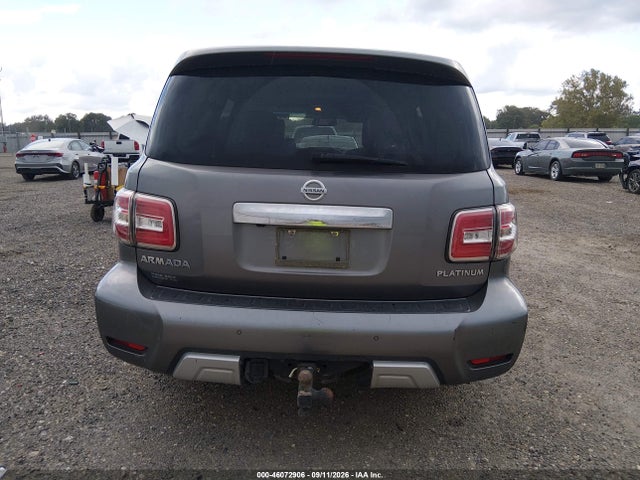 Продажа на аукционе авто 2017 Nissan Armada Platinum, vin: JN8AY2ND1H9000766, номер лота: 46072906