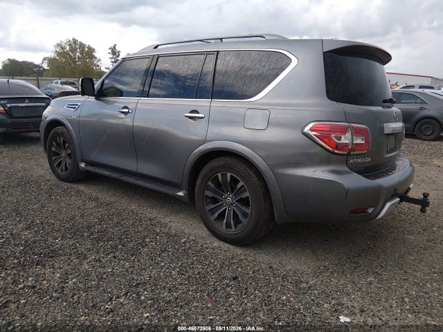 Продажа на аукционе авто 2017 Nissan Armada Platinum, vin: JN8AY2ND1H9000766, номер лота: 46072906