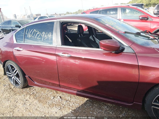46072959 :رقم المزاد ، 1HGCR2F50GA139715 vin ، 2016 Honda Accord Sport مزاد بيع