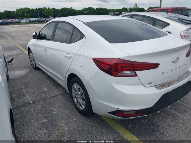 46073174 :رقم المزاد ، 5NPD74LF9LH514330 vin ، 2020 Hyundai Elantra Se مزاد بيع