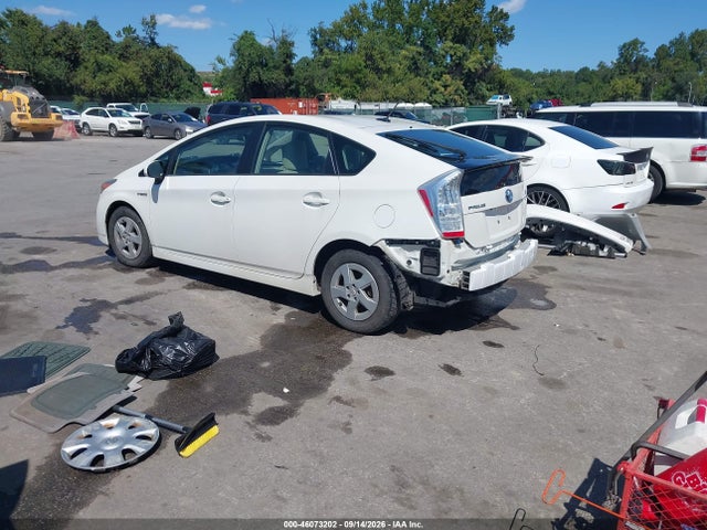 Aukcja sprzedaży 2010 Toyota Prius Iii, vin: JTDKN3DU8A0052776, numer aukcji: 46073202