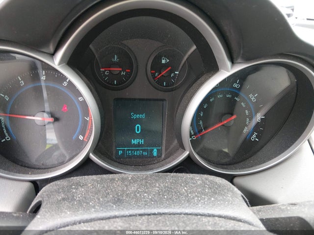 46073229 :رقم المزاد ، 1G1PC5SH1C7235646 vin ، 2012 Chevrolet Cruze Ls مزاد بيع