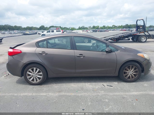 2014 Kia Forte Lx მანქანა იყიდება აუქციონზე, vin: KNAFX4A68E5218081, აუქციონის ნომერი: 46073319
