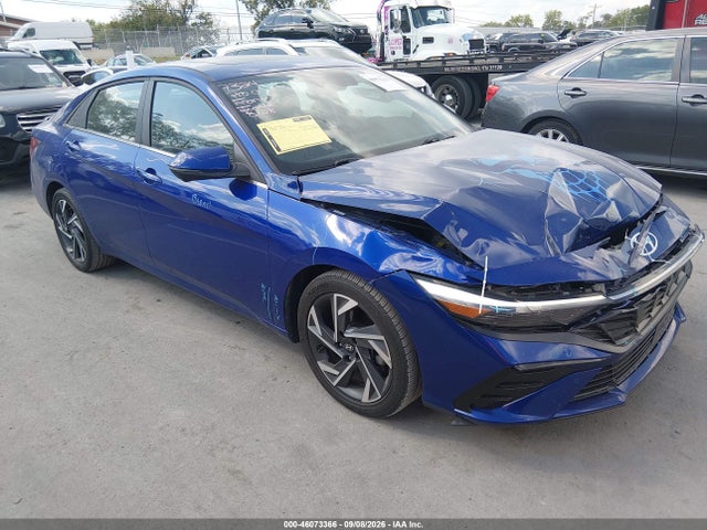 2024 Hyundai Elantra Limited მანქანა იყიდება აუქციონზე, vin: KMHLP4DG9RU839279, აუქციონის ნომერი: 46073366