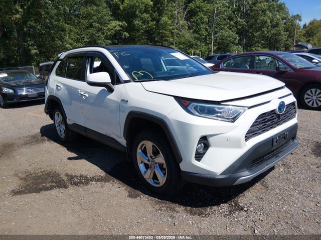 46073403 :رقم المزاد ، 4T3D6RFV6MU042827 vin ، 2021 Toyota Rav4 Hybrid Limited مزاد بيع