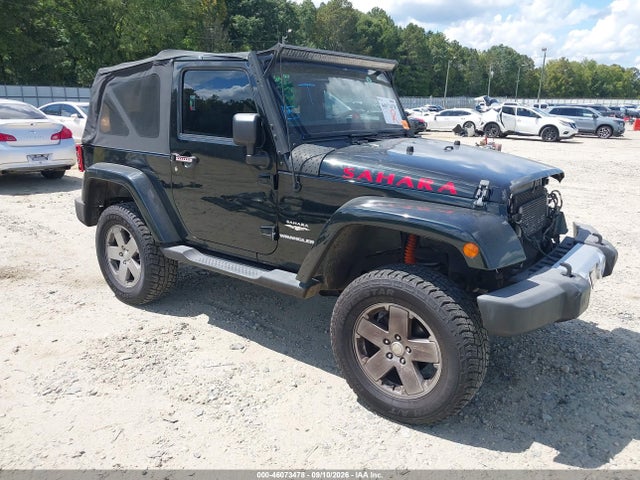 2012 Jeep Wrangler Sahara მანქანა იყიდება აუქციონზე, vin: 1C4AJWBG5CL200390, აუქციონის ნომერი: 46073478