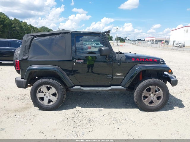 2012 Jeep Wrangler Sahara მანქანა იყიდება აუქციონზე, vin: 1C4AJWBG5CL200390, აუქციონის ნომერი: 46073478
