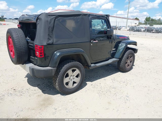 2012 Jeep Wrangler Sahara მანქანა იყიდება აუქციონზე, vin: 1C4AJWBG5CL200390, აუქციონის ნომერი: 46073478