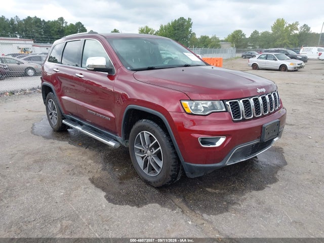 2018 Jeep Grand Cherokee Limited 4x4 მანქანა იყიდება აუქციონზე, vin: 1C4RJFBG0JC357891, აუქციონის ნომერი: 46073557