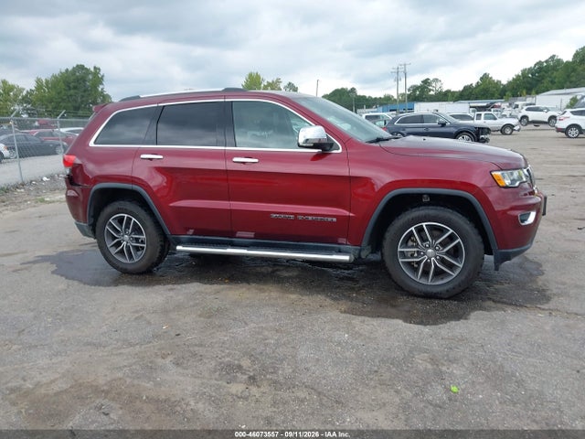 2018 Jeep Grand Cherokee Limited 4x4 მანქანა იყიდება აუქციონზე, vin: 1C4RJFBG0JC357891, აუქციონის ნომერი: 46073557