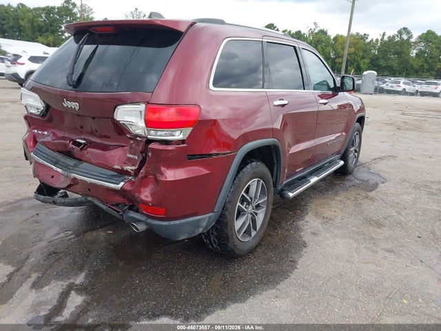 2018 Jeep Grand Cherokee Limited 4x4 მანქანა იყიდება აუქციონზე, vin: 1C4RJFBG0JC357891, აუქციონის ნომერი: 46073557