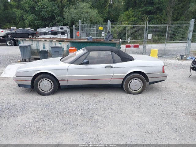 46073585 :رقم المزاد ، 1G6VR3176HU102886 vin ، 1987 Cadillac Allante مزاد بيع