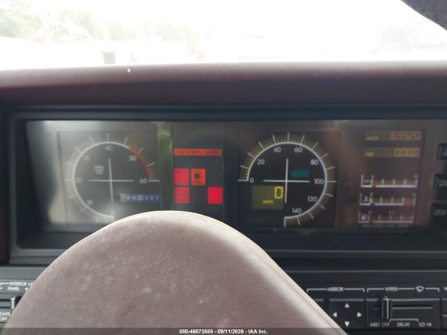 46073585 :رقم المزاد ، 1G6VR3176HU102886 vin ، 1987 Cadillac Allante مزاد بيع