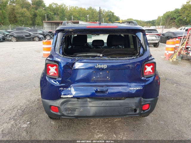 Продаж на аукціоні авто 2018 Jeep Renegade Sport 4x4, vin: ZACCJBAB9JPJ45794, номер лоту: 46073645