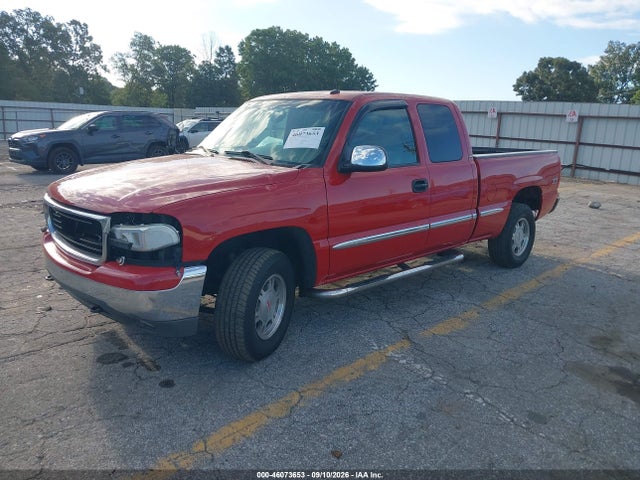 2002 Gmc Sierra 1500 Sle მანქანა იყიდება აუქციონზე, vin: 2GTEK19T521428558, აუქციონის ნომერი: 46073653