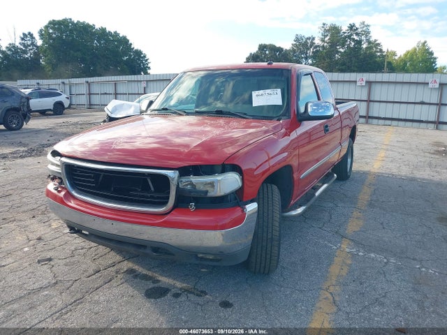 2002 Gmc Sierra 1500 Sle მანქანა იყიდება აუქციონზე, vin: 2GTEK19T521428558, აუქციონის ნომერი: 46073653