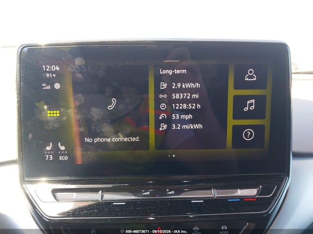 Aukcja sprzedaży 2022 Volkswagen Id.4 Awd Pro, vin: WVGJNPE25NP072444, numer aukcji: 46073671