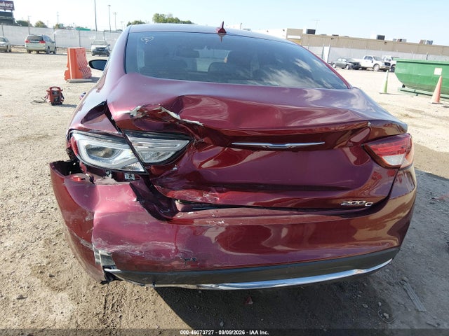 Продажа на аукционе авто 2015 Chrysler 200 C, vin: 1C3CCCCB1FN614817, номер лота: 46073727