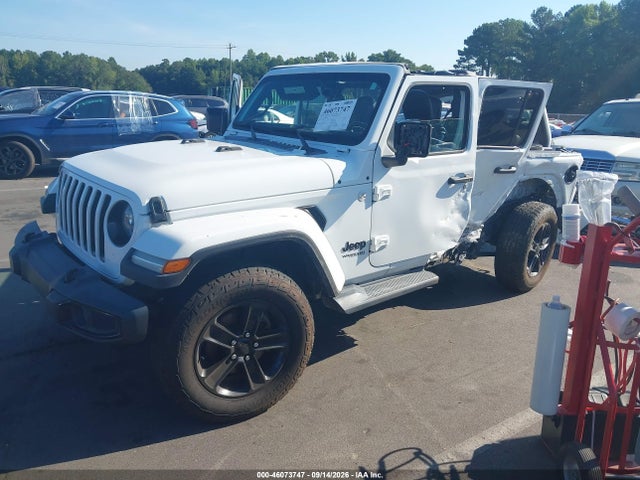 Продаж на аукціоні авто 2020 Jeep Wrangler Unlimited Sahara Altitude 4x4, vin: 1C4HJXEN4LW191517, номер лоту: 46073747