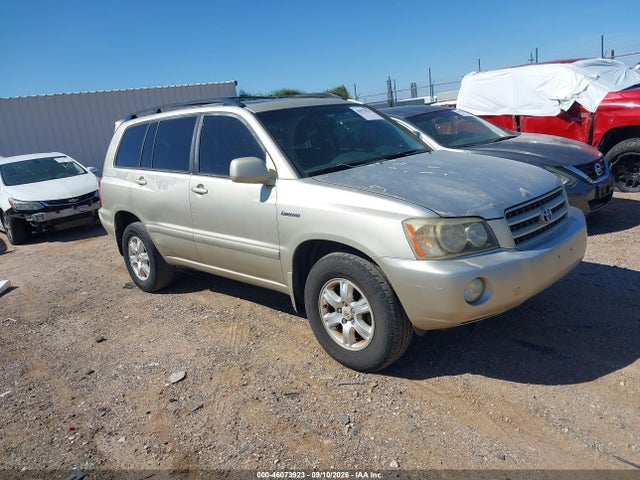 Продаж на аукціоні авто 2002 Toyota Highlander Limited V6, vin: JTEHF21A720043429, номер лоту: 46073923