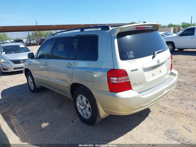 Продаж на аукціоні авто 2002 Toyota Highlander Limited V6, vin: JTEHF21A720043429, номер лоту: 46073923